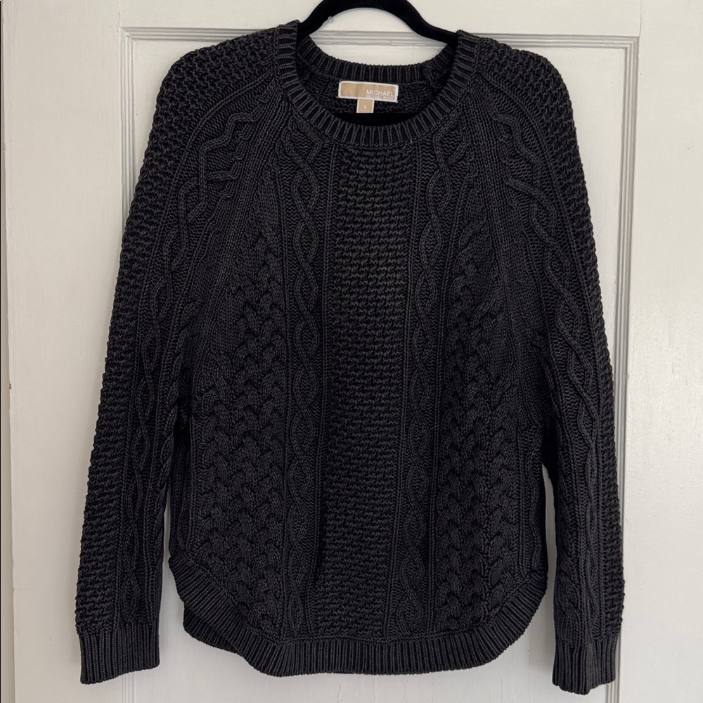 Michael Kors Charcoal Knit Sweater